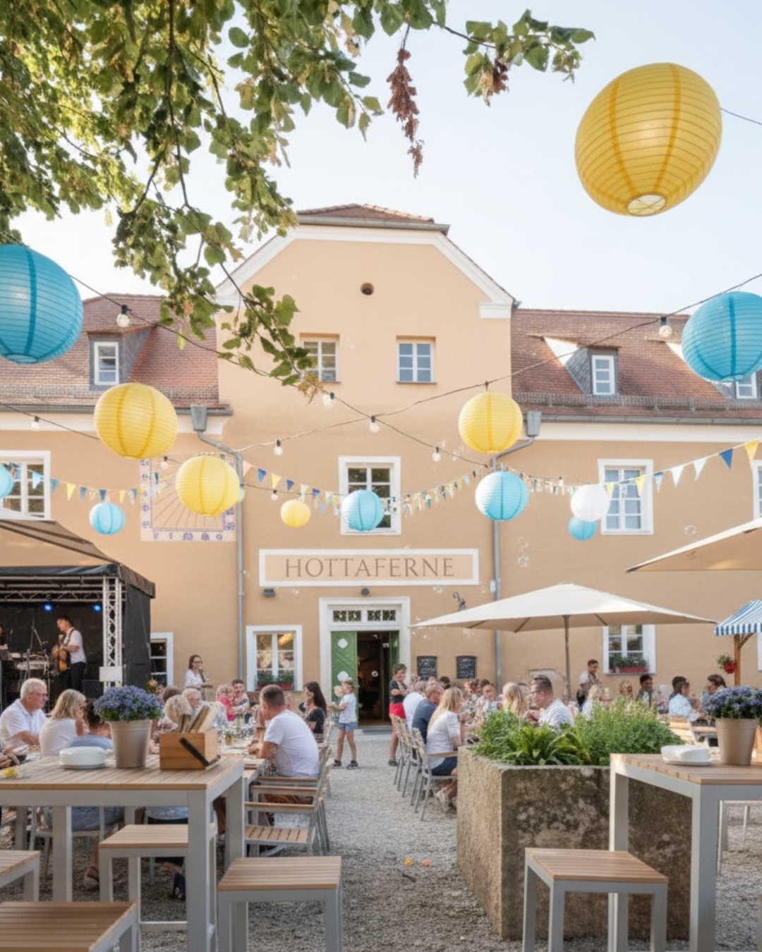 Nachher: Sommerfest