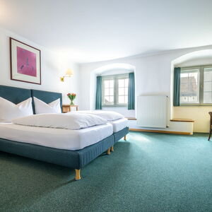 Vorher: Leeres Zimmer
